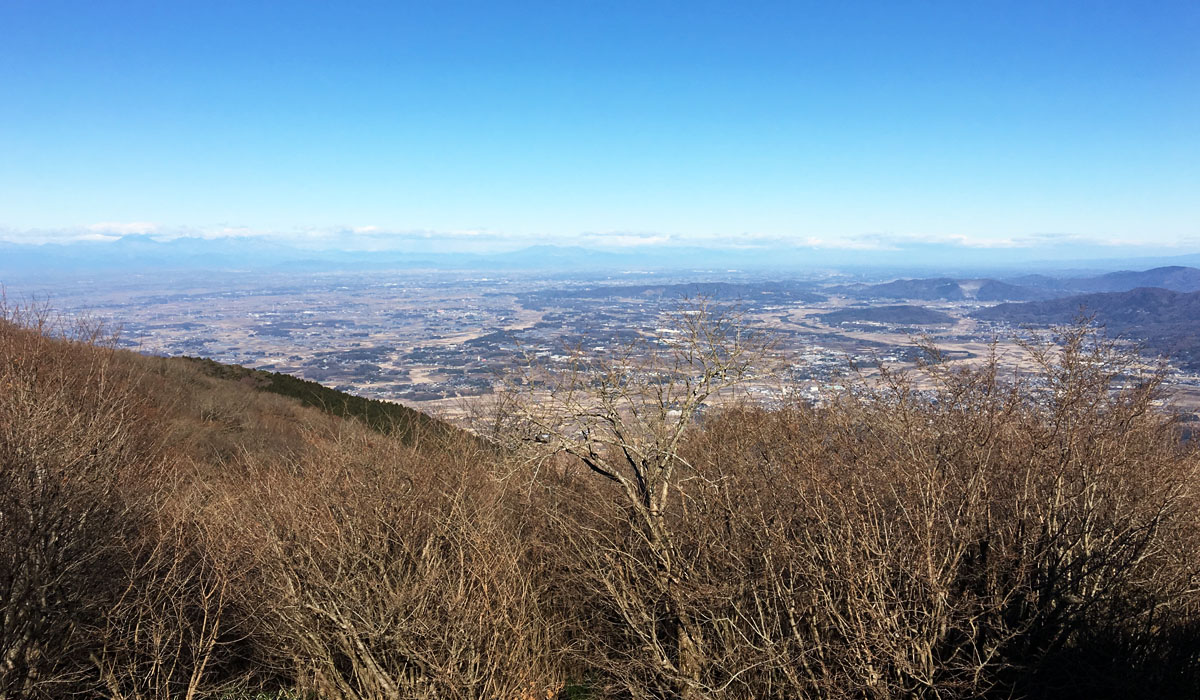筑波山からの眺望