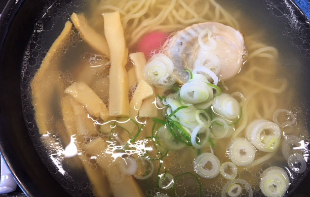 稚内・ホタテ塩ラーメン