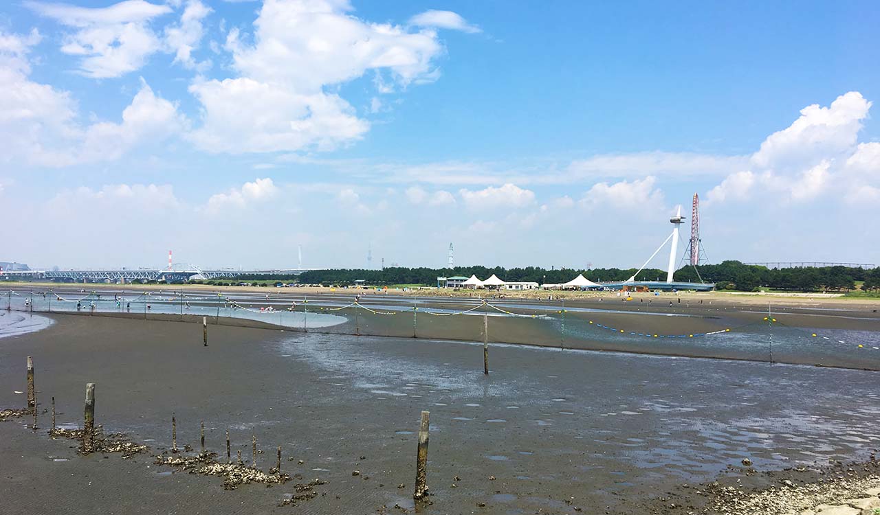 “葛西臨海公園の西渚”